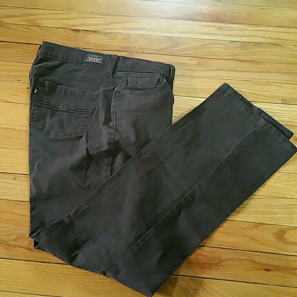 Levi's Brown Jeans Size 10 and Earth Tone Handbag - Picture 5 of 8